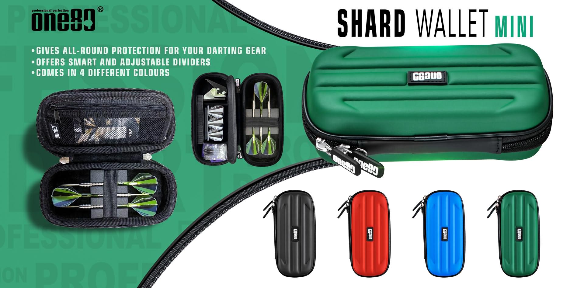 One80 Shard Wallet Mini - Smurf Darts