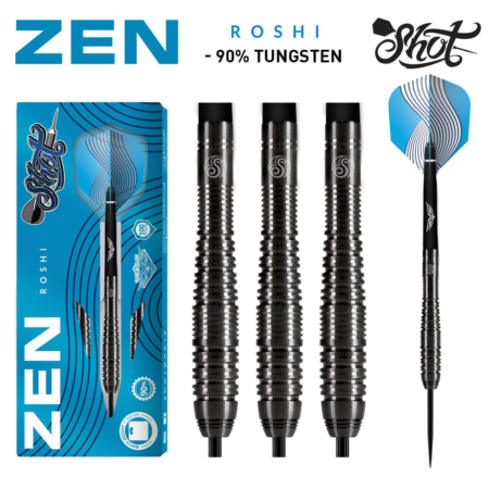 Shot Shot Zen Roshi Steel Tip Dart Set-90%