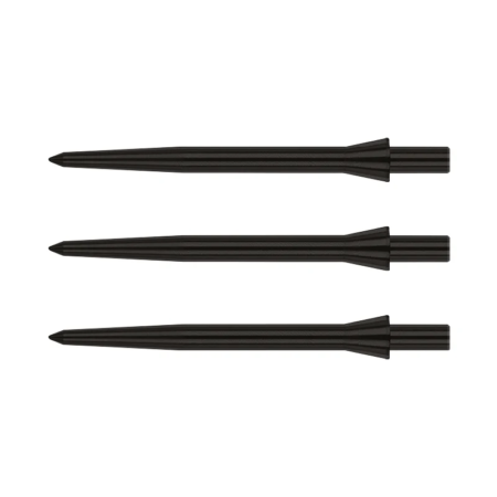 Red Dragon Specialist Dart Points - Black Raptor GT Plain Points 35mm