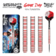 Michael Smith Game Day Steel Tip Dart Set-90% Tungsten Dart Barrels