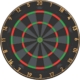 Bull's Advantage Black Dartboard